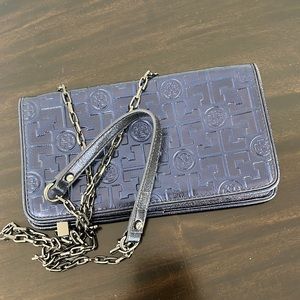 Tory Burch wallet chain purse